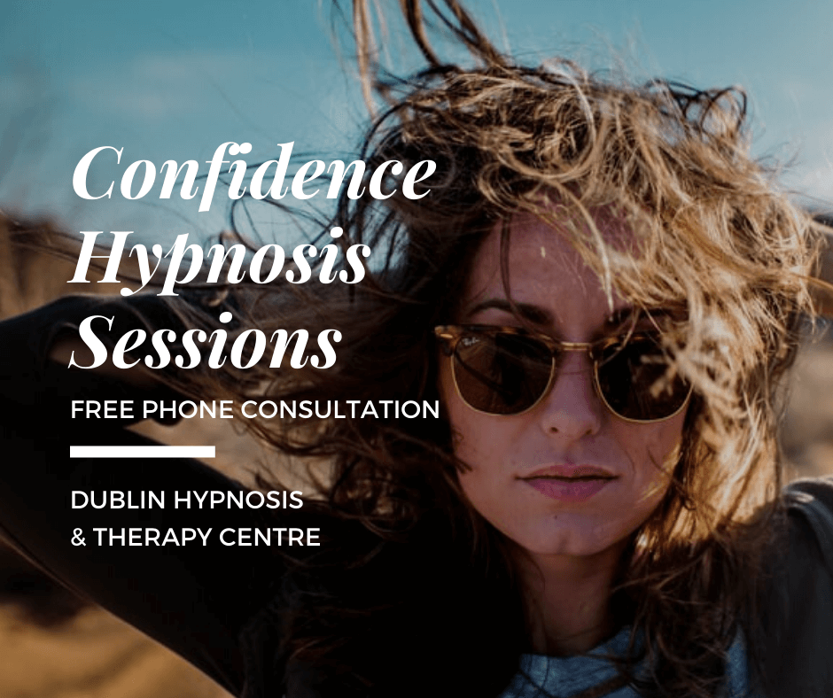 hypnosis for confidence poster