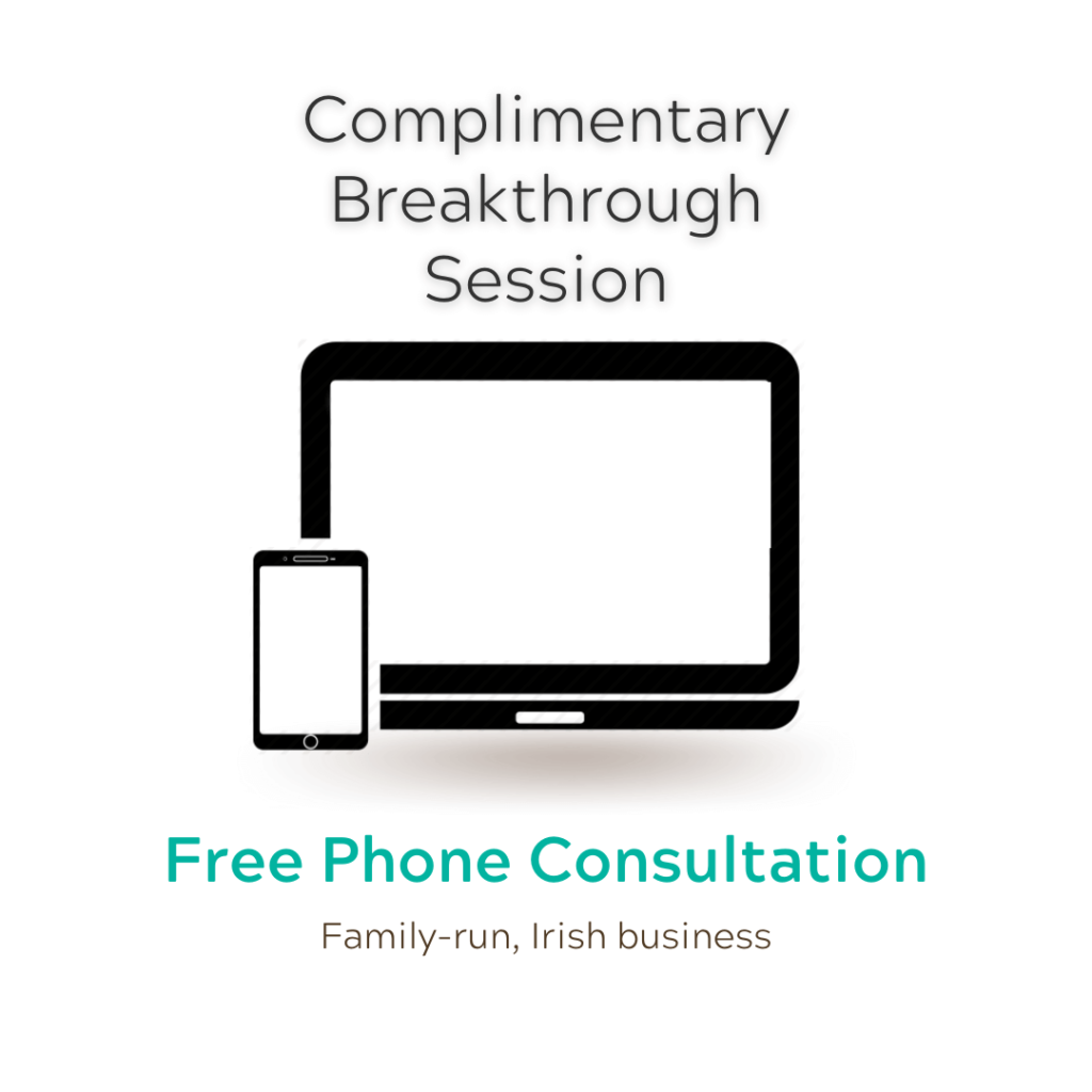 Complimentary Breakthrough Consultation Hypnosis and Therapy Centre white